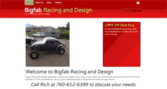 Desktop Screenshot of bigfabracing.com